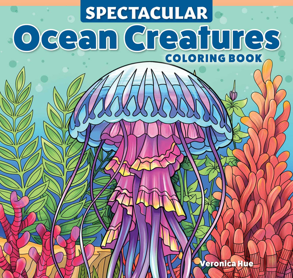 Spectacular Ocean Creatures Coloring Book - Books - Image - Pop Weasel