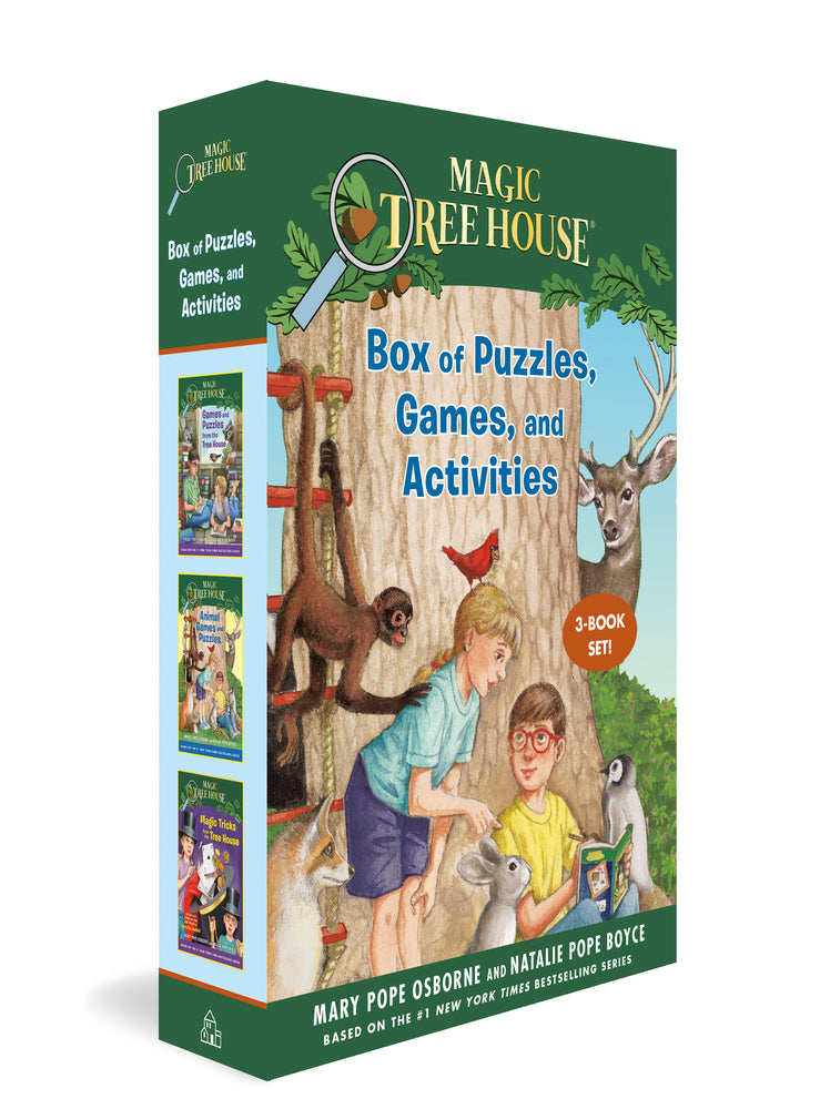 Magic Tree House Box of Puzzles, Games, and Activities (3 Book Set) image - Books - Image - Pop Weasel