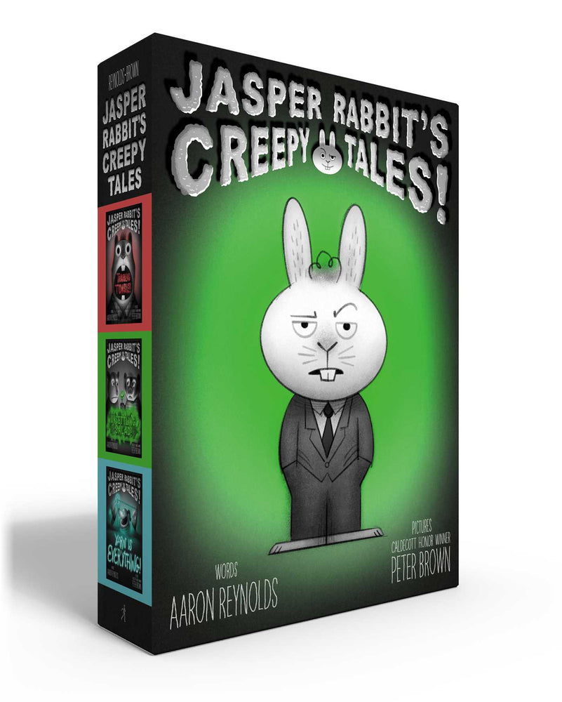 Jasper Rabbit's Creepy Tales! (Chapter Book Boxed Set): Troubling Tonsils!; Unsettling Salad!; Yarn Is Everything! - Childrens Books - Image - Pop Weasel