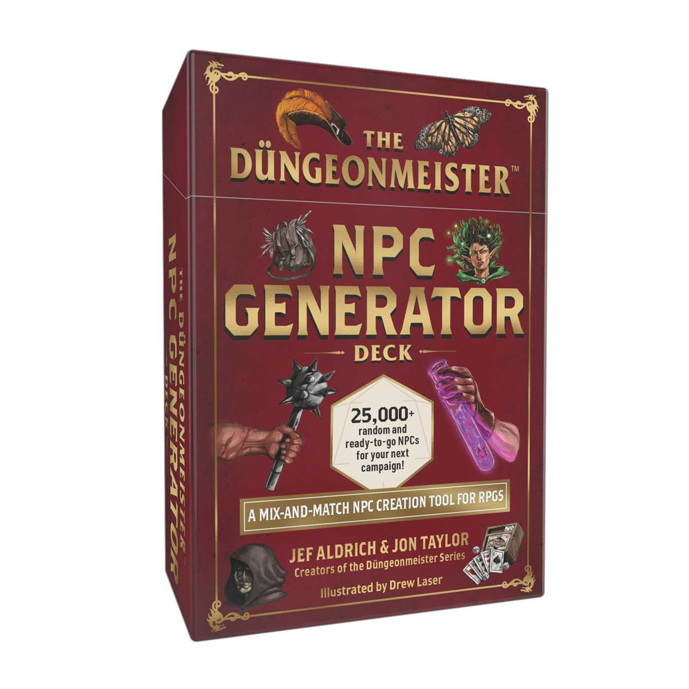 The Dungeonmeister Npc Generator Deck: A Mix-And-Match Npc Creation Tool For Rpgs - Books - Image - Pop Weasel
