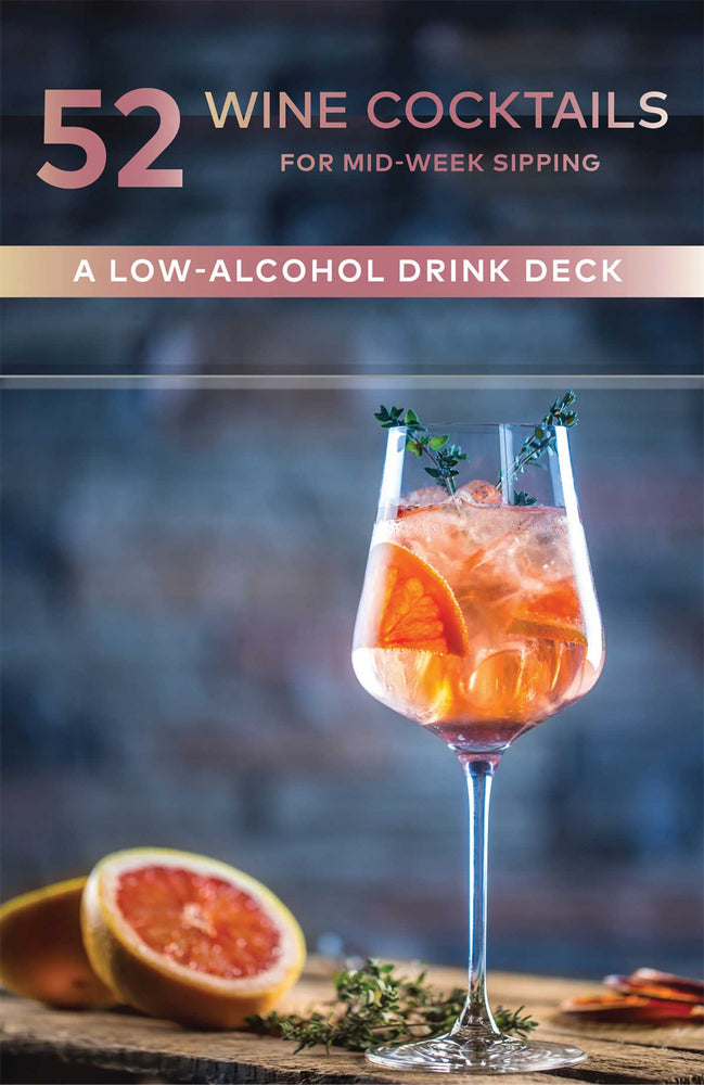 52 Wine Cocktails for Mid-Week Sipping: A Low-Alcohol Drink Deck - Books - Image - Pop Weasel