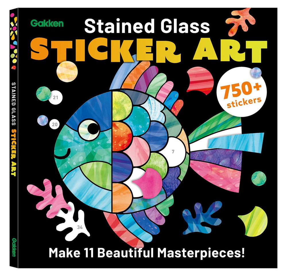 Stained Glass Sticker Art - Books - Image - Pop Weasel