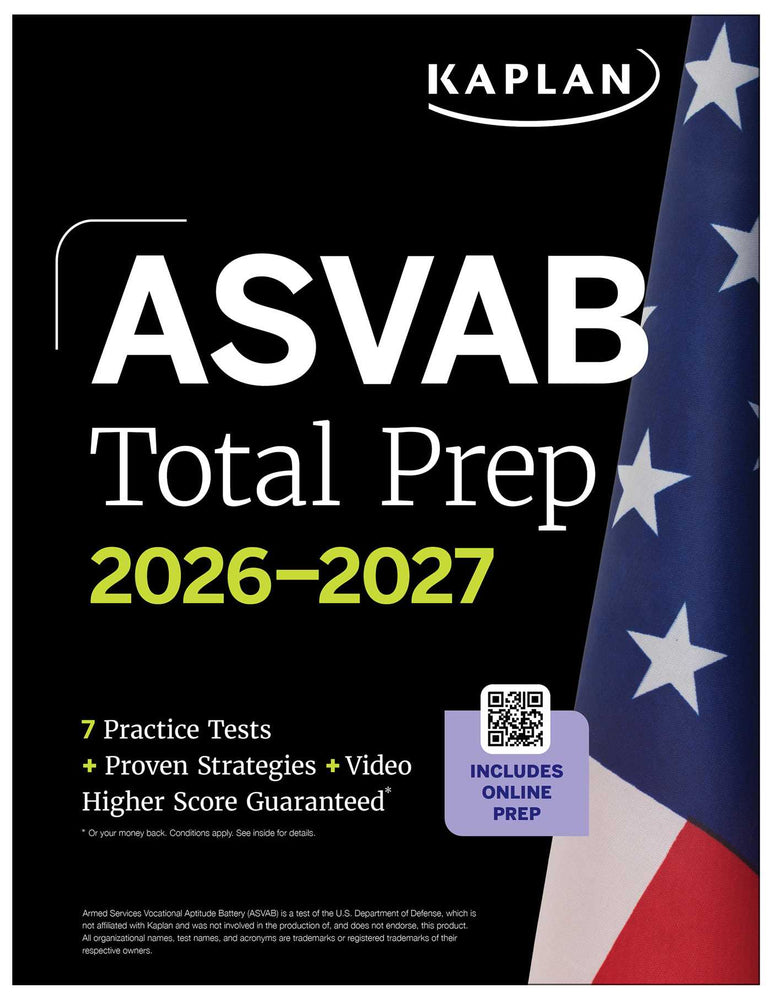 Asvab Total Prep 2026-2027: Includes 7 Full Length Practice Tests + 2000+ Practice Questions + Online Flashcards + Online Access To Interact - Books - Image - Pop Weasel