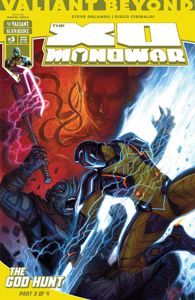 Valiant Beyond: The X-O Manowar #7--The God Hunt #3 Cover A (Grego) - Comics - Image - Pop Weasel