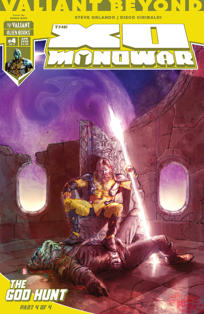 Valiant Beyond: The X-O Manowar #8--The God Hunt #4 Variant B (Bufi) - Comics - Image - Pop Weasel