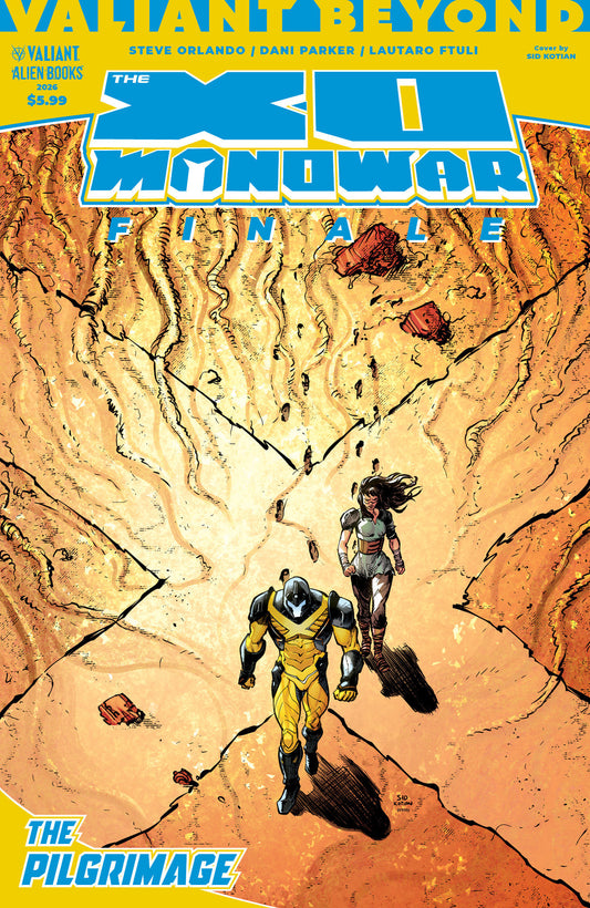 Valiant Beyond: The X-O Manowar Finale--The Pilgrimage Cover A (Kotian)