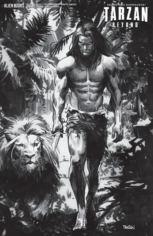 Tarzan Beyond #3 Variant D (Panosian B&W)