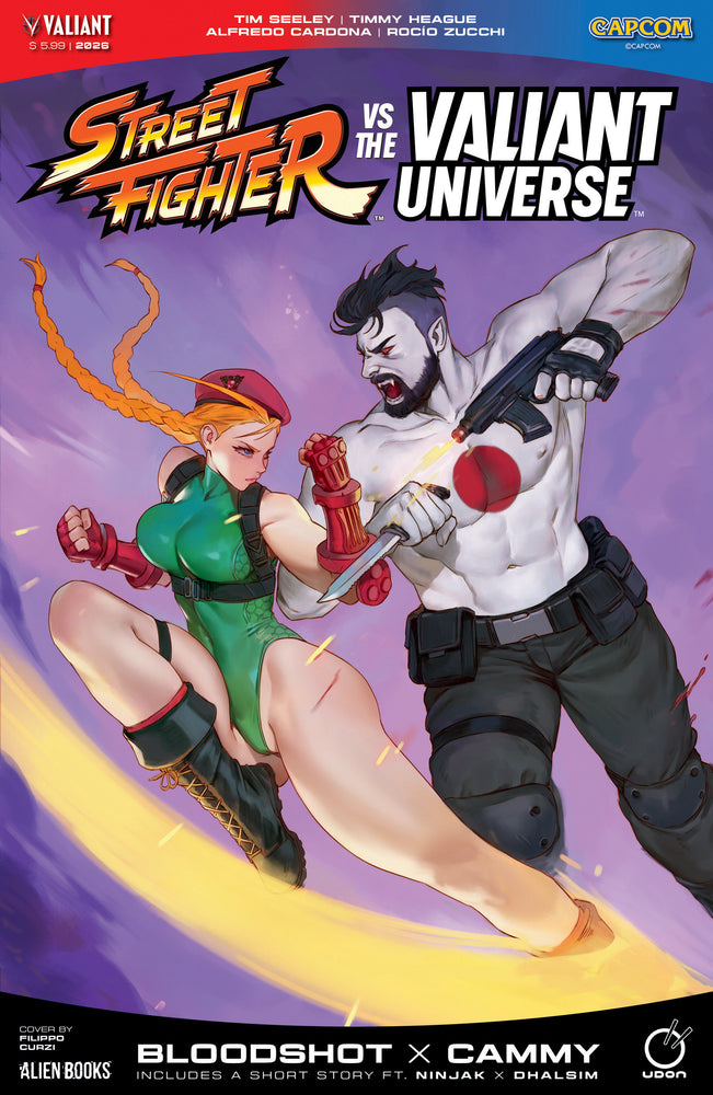 Street Fighter Vs. The Valiant Universe Special Cover A (Curzi) - Comics - Image - Pop Weasel