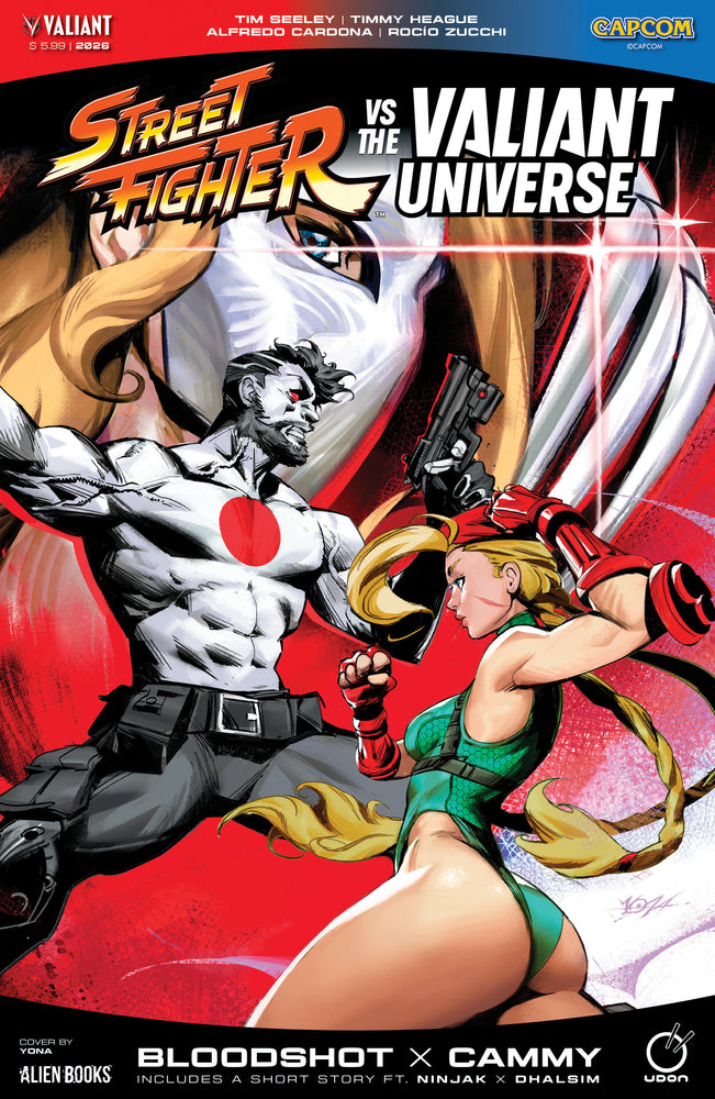 Street Fighter Vs. The Valiant Universe Special Variant B (Yonas) - Comics - Image - Pop Weasel