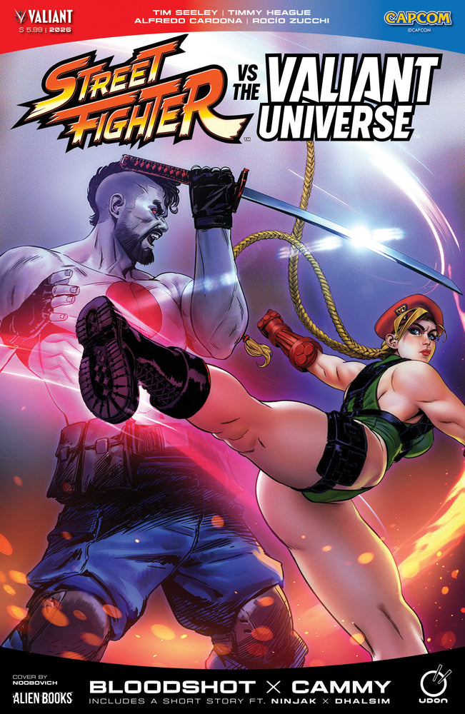 Street Fighter Vs. The Valiant Universe Special Variant D (Noobovich) - Comics - Image - Pop Weasel
