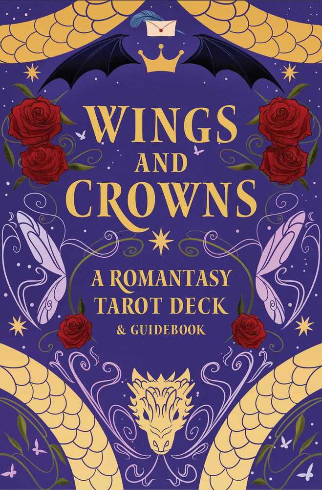 Wings and Crowns: A Romantasy Tarot Deck and Guidebook - Books - Image - Pop Weasel