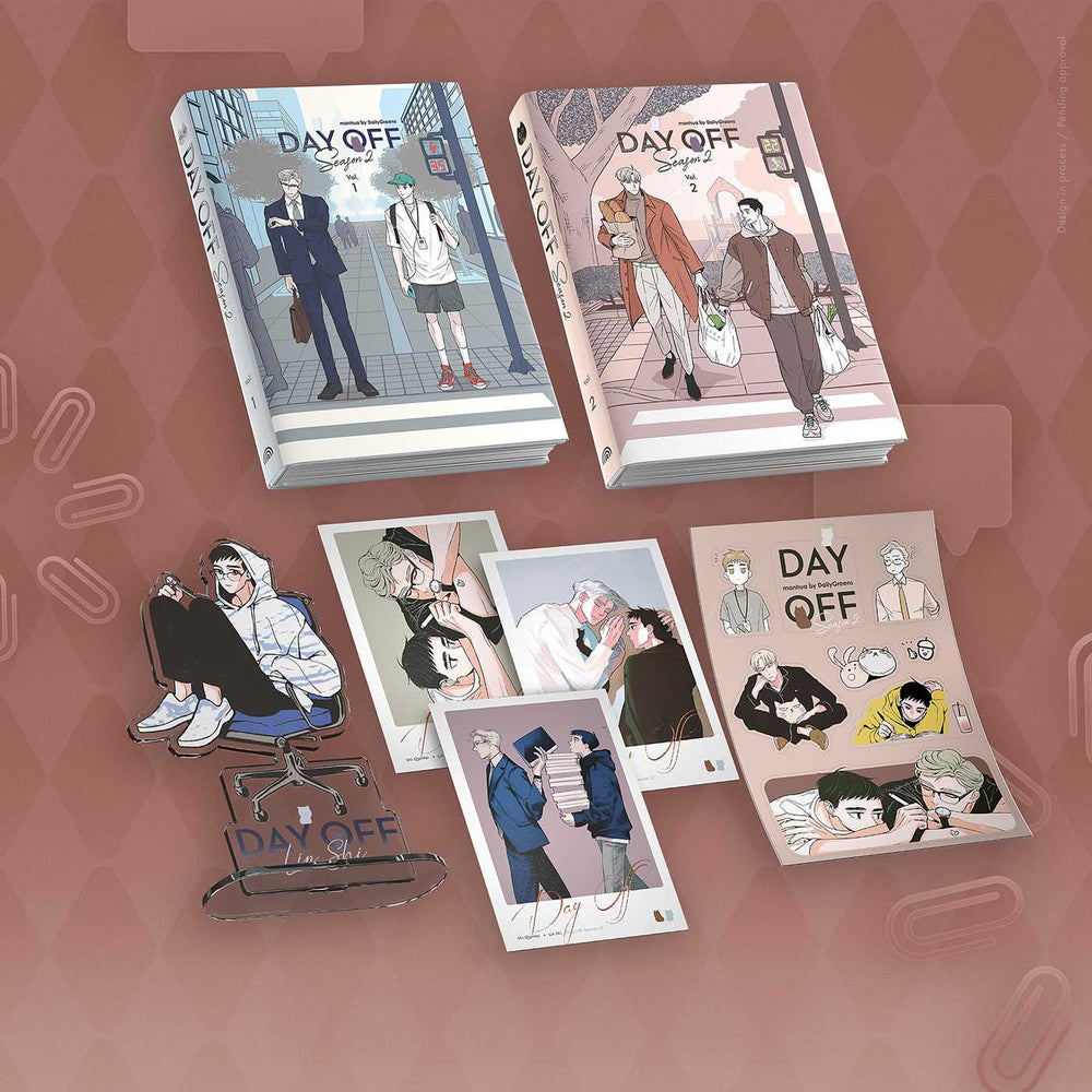 Day Off Season 2. Set  Vol 1 + Vol 2 - Manga - Image - Pop Weasel