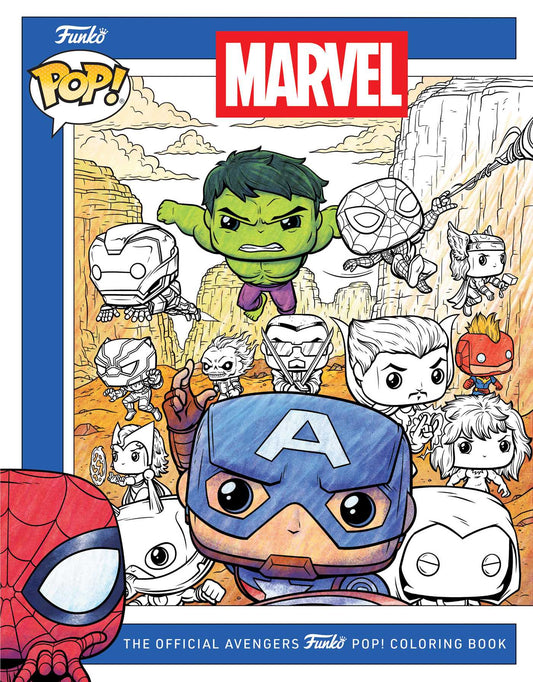 Marvel: The Official Avengers Funko POP! Coloring Book
