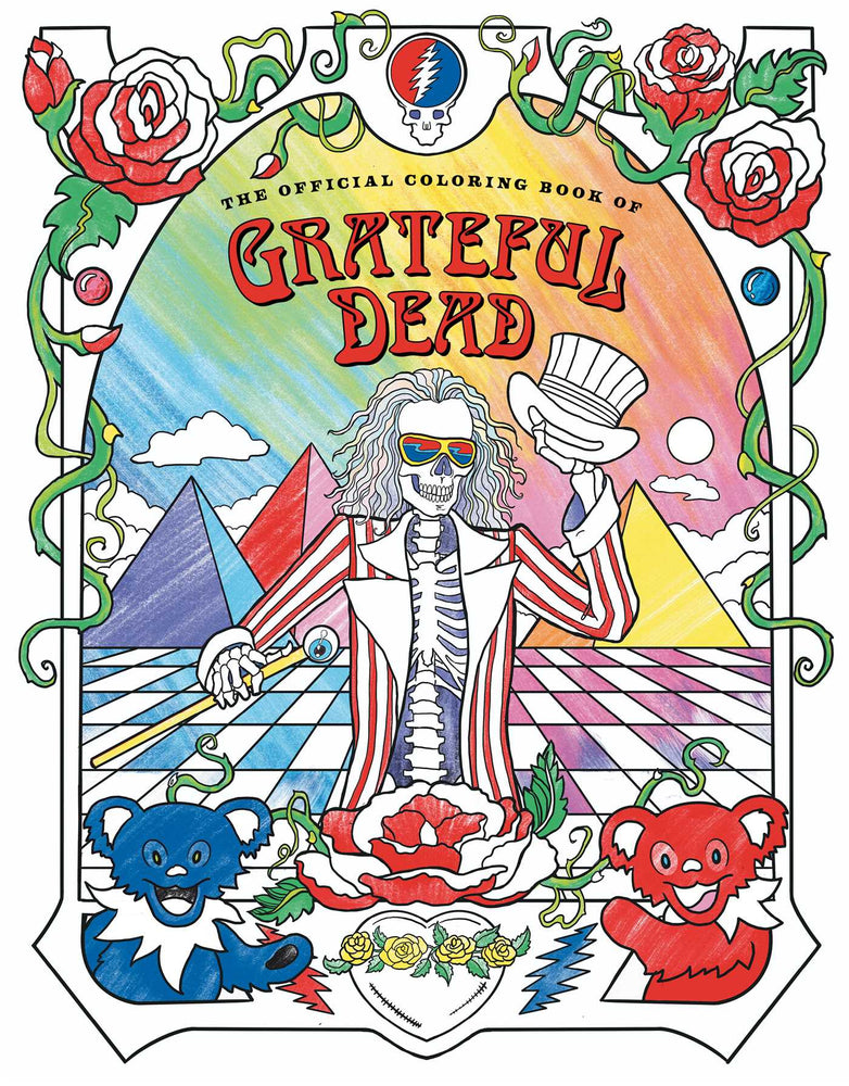 The Official Coloring Book of Grateful Dead - Books - Image - Pop Weasel