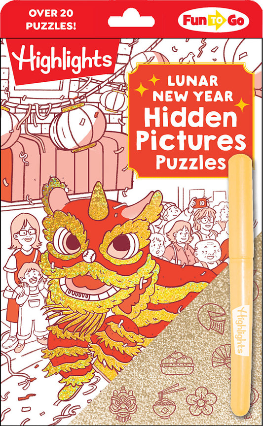 Lunar New Year Hidden Pictures Puzzles - Image