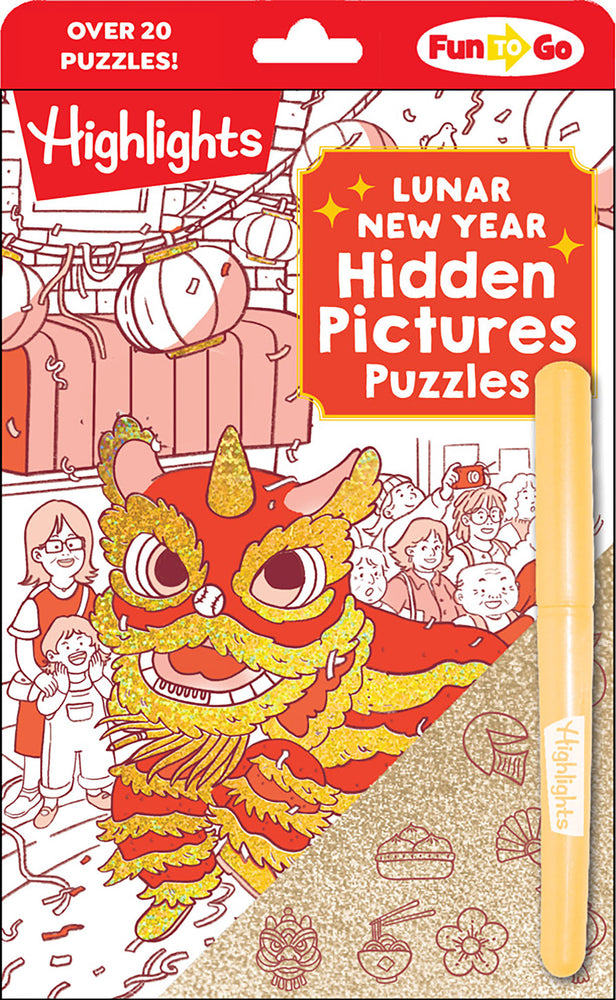 Lunar New Year Hidden Pictures Puzzles - Image - Children/Young Adult - Image - Pop Weasel