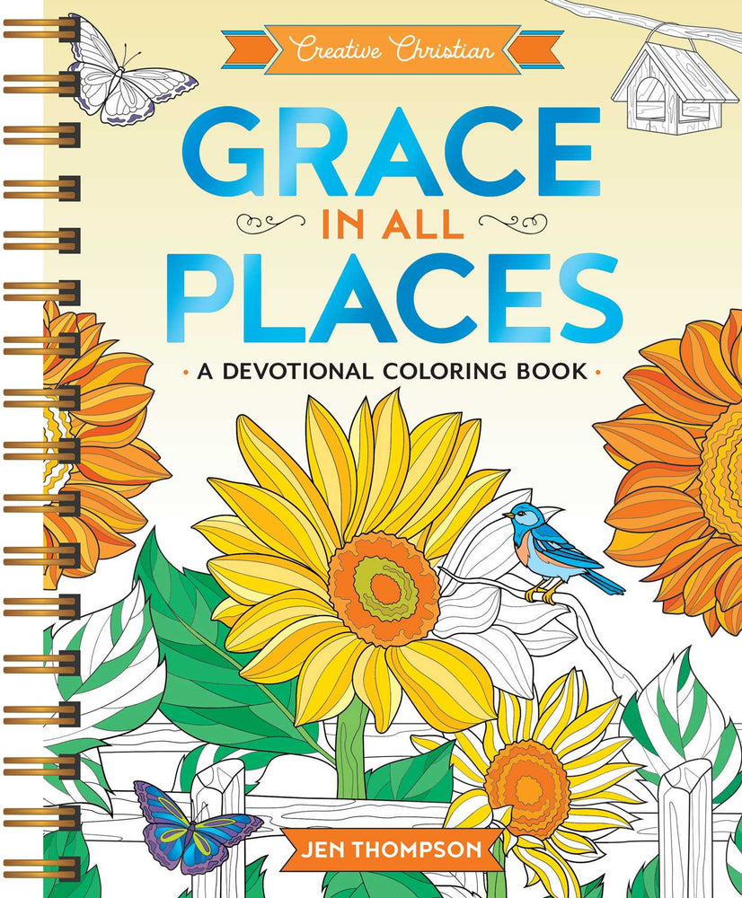Grace in All Places: A Devotional Coloring Book - Books - Image - Pop Weasel