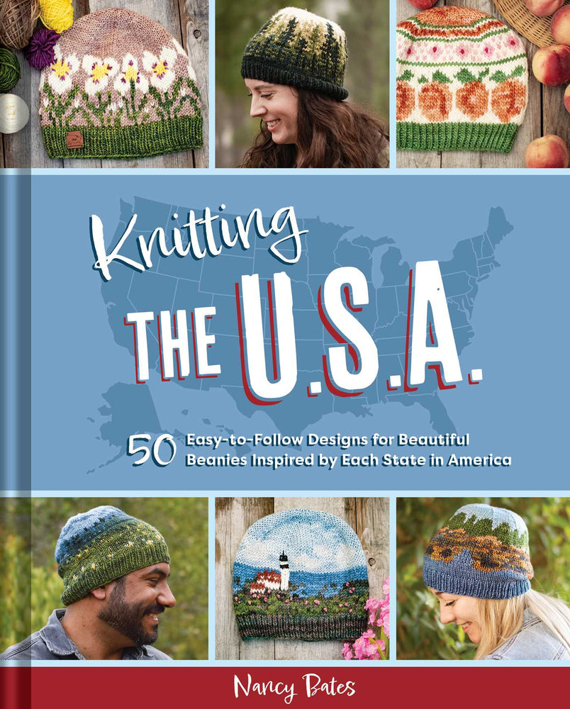 Knitting The U.S.A.: Fifty Easy-To-Follow Designs For Beautiful Beanies Inspired By Each State In America - Books - Image - Pop Weasel
