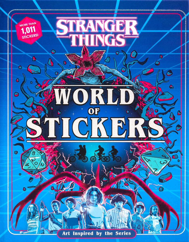 Stranger Things World of Stickers - Collectible Sticker Book for Teens and Adults (Officially Licensed): Art Inspired by the Series - Books - Image - Pop Weasel