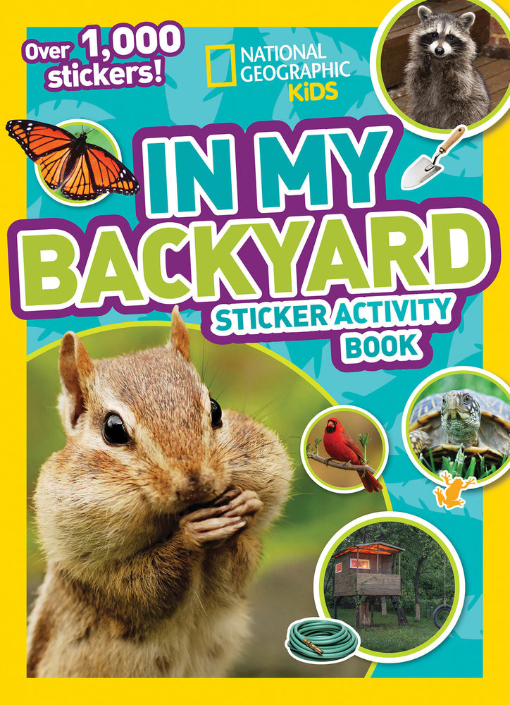 National Geographic Kids In My Backyard Sticker Activity Book image - Children/Young Adult - Image - Pop Weasel