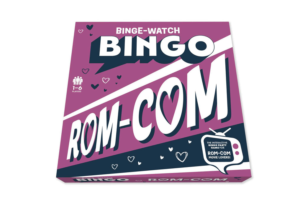 Binge-Watch Bingo: Rom-Coms: A Game For Film & Tv Lovers - Books - Image - Pop Weasel