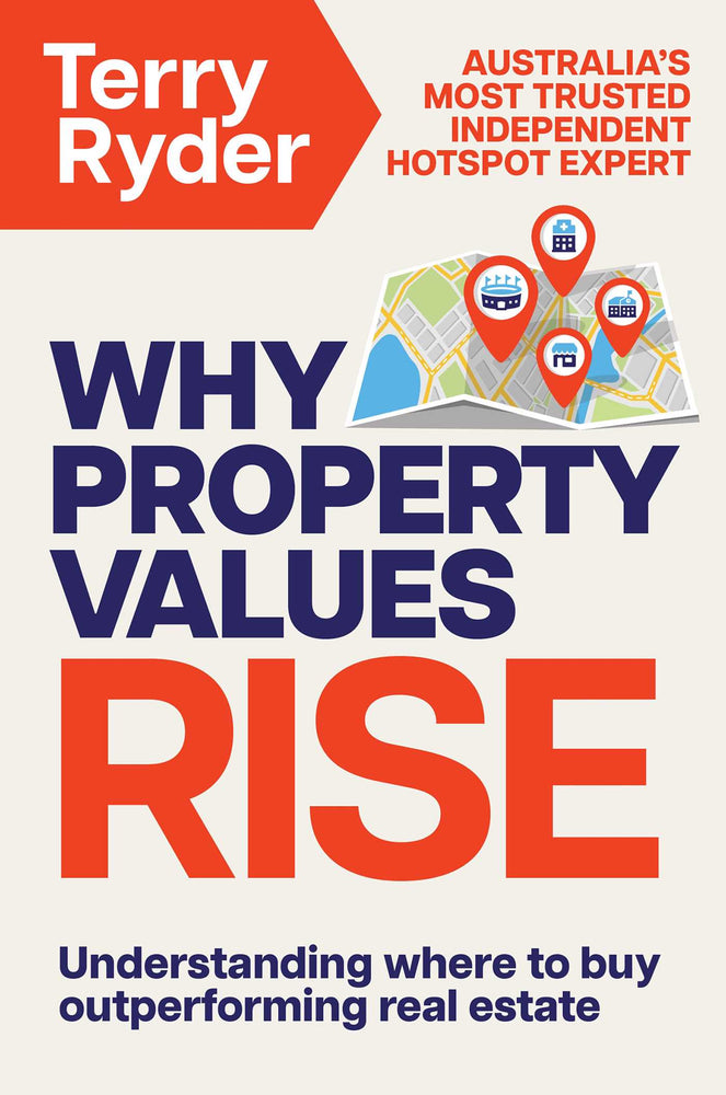 Why Property Values Rise: Understanding where to buy outperforming real estate | TPB - Books - Image - Pop Weasel