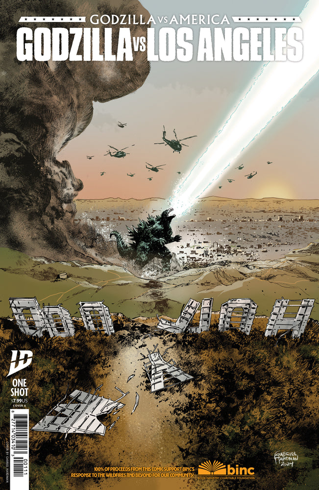 Godzilla Vs. America: Los Angeles Cover A (Hardman) - Image - Comics - Image - Pop Weasel