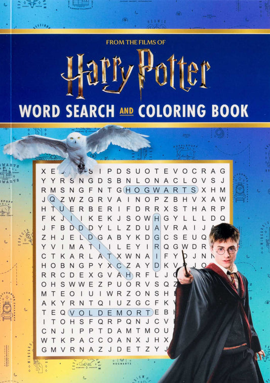 Harry Potter Word Search and Coloring Book