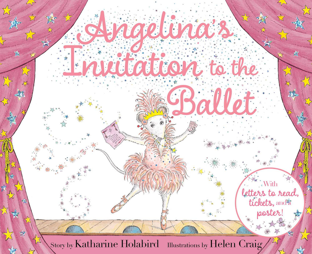 Angelina's Invitation to the Ballet - Childrens Books - Image - Pop Weasel