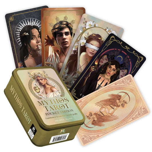 Mythos Tarot Pocket Tin Edition Guidance from the Greek Gods image