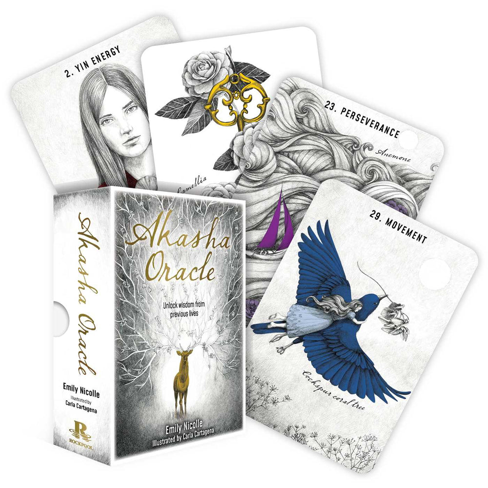Akasha Oracle: Unlock wisdom from previous lives - Books - Image - Pop Weasel