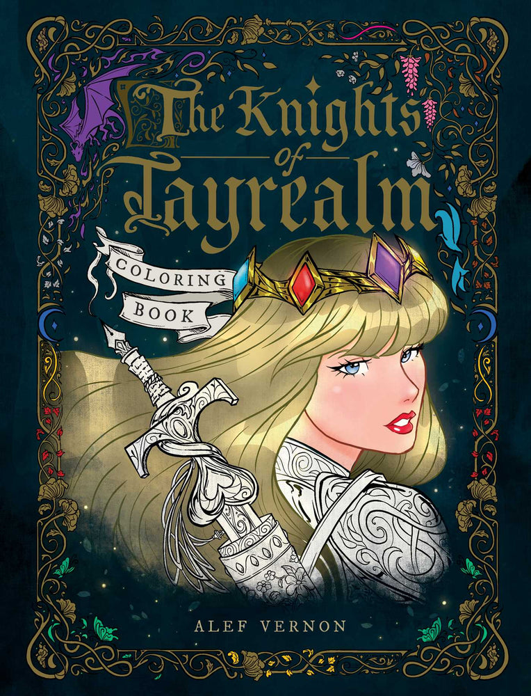 The Knights of Tayrealm Coloring Book - Books - Image - Pop Weasel