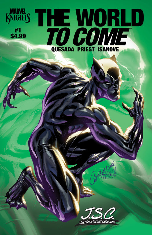 Marvel Knights: The World To Come #3 J. Scott Campbell Just Spectacular Collection Variant - Image