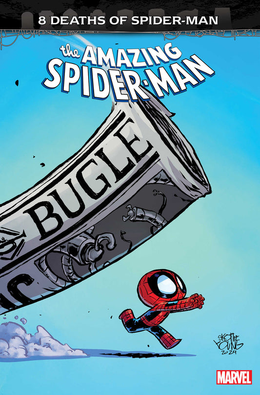 AMAZING SPIDER-MAN #61 SKOTTIE YOUNG 8 DEATHS OF SPIDER-MAN VARIANT image