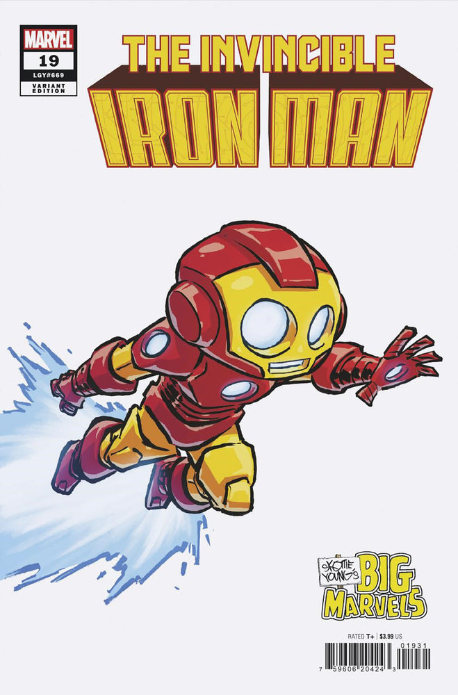 INVINCIBLE IRON MAN #19 SKOTTIE YOUNG'S BIG MARVEL VARIANT - Comics - Image - Pop Weasel