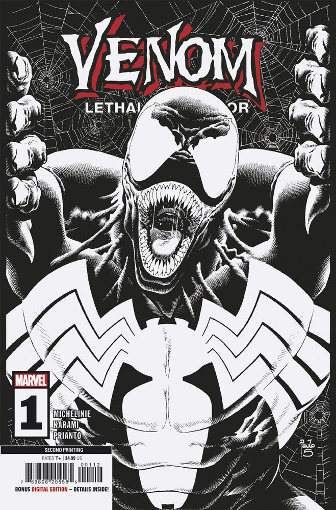 VENOM: LETHAL PROTECTOR II 1 PAULO SIQUEIRA 2ND PRINTING VARIANT - Comics - Image - Pop Weasel