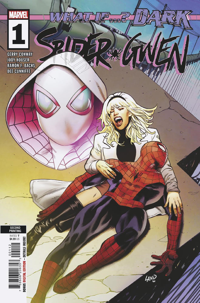 WHAT IF...? DARK: SPIDER-GWEN 1 GREG LAND 2ND PRINTING VARIANT - Comics - Image - Pop Weasel
