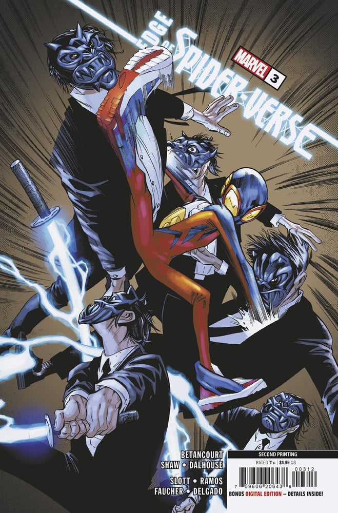 EDGE OF SPIDER-VERSE 3 HUMBERTO RAMOS 2ND PRINTING VARIANT - Comics - Image - Pop Weasel