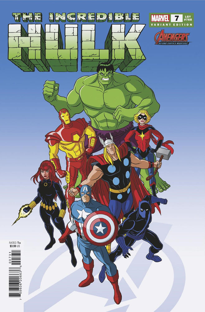 INCREDIBLE HULK 7 TIM LEVINS AVENGERS 60TH VARIANT - Comics - Image - Pop Weasel