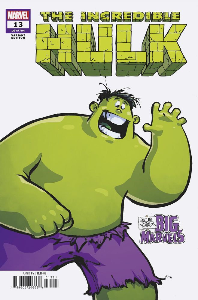 INCREDIBLE HULK #13 SKOTTIE YOUNG'S BIG MARVEL VARIANT - Comics - Image - Pop Weasel