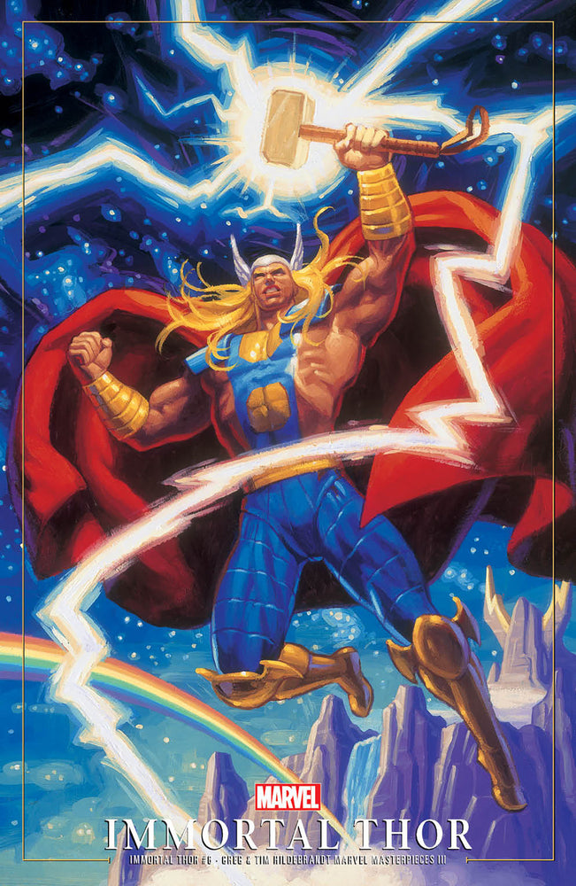 IMMORTAL THOR 6 GREG AND TIM HILDEBRANDT THOR MARVEL MASTERPIECES III VARIANT - Comics - Image - Pop Weasel