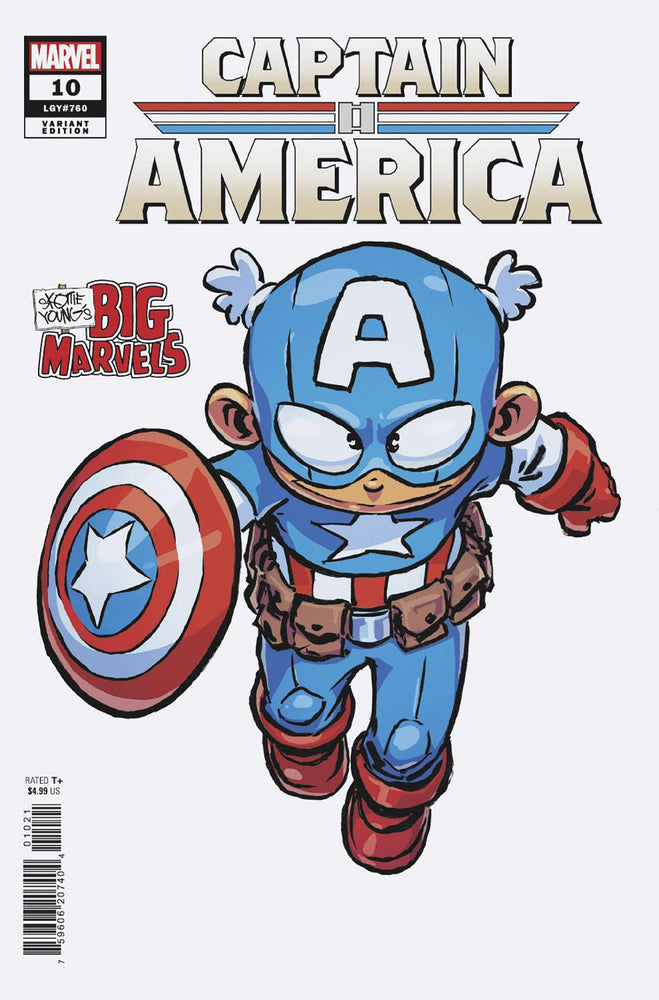 CAPTAIN AMERICA #10 SKOTTIE YOUNG'S BIG MARVEL VARIANT - Comics - Image - Pop Weasel