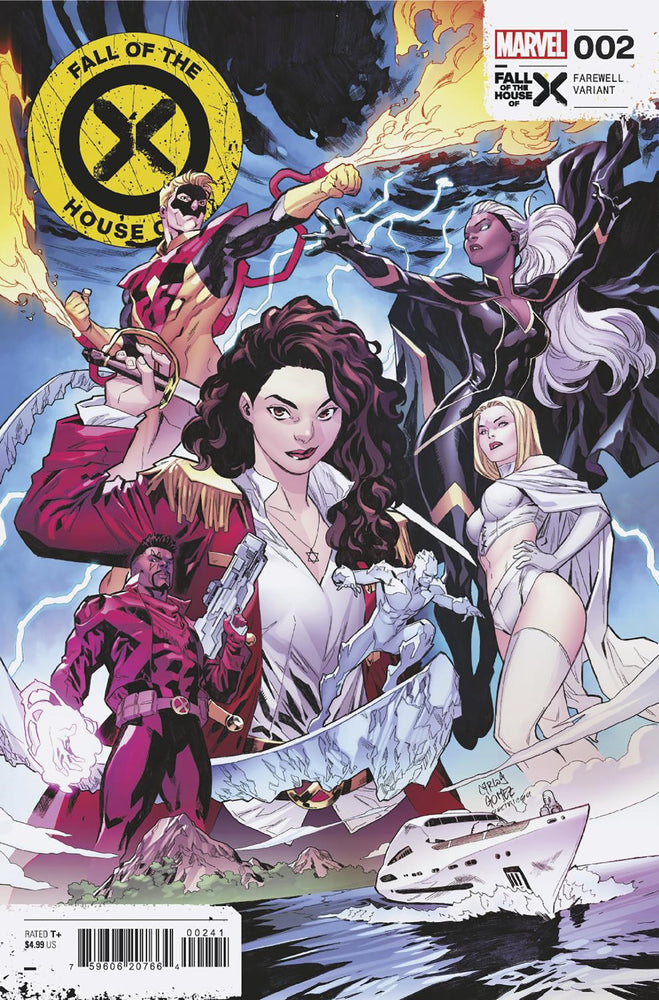 FALL OF THE HOUSE OF X 2 CARLOS GOMEZ FAREWELL KRAKOA VARIANT [FHX] - Comics - Image - Pop Weasel