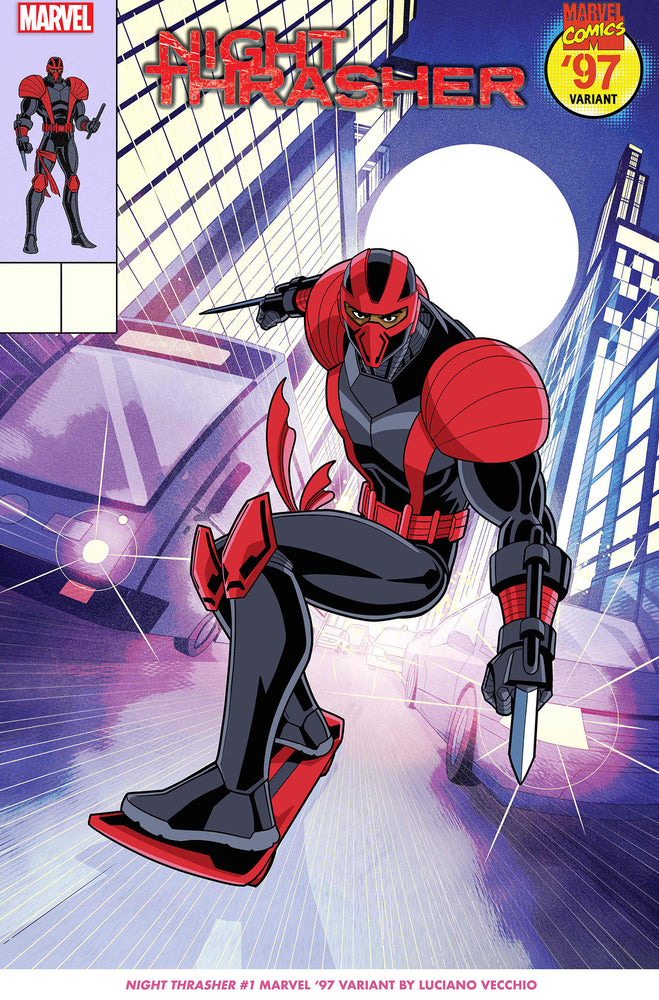 NIGHT THRASHER 1 LUCIANO VECCHIO MARVEL 97 VARIANT - Comics - Image - Pop Weasel