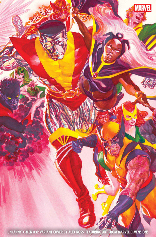UNCANNY X-MEN #32 ALEX ROSS MARVEL DIMENSIONS VARIANT