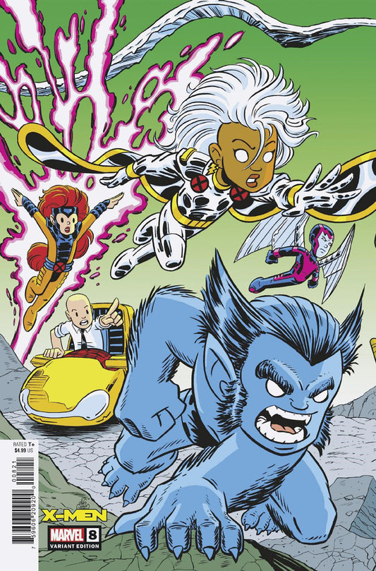 X-MEN #8 CHRIS GIARRUSSO CROSSOVER CONNECTING VARIANT [ROG] image