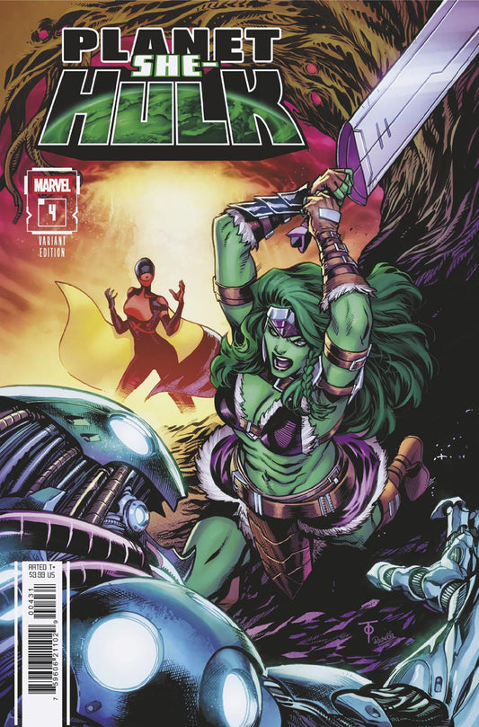 PLANET SHE-HULK #4 MARCUS TO VARIANT