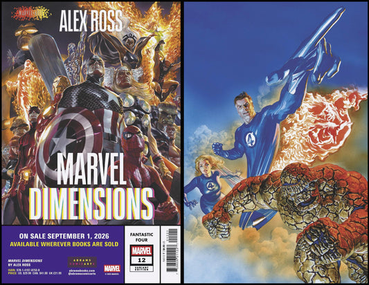FANTASTIC FOUR #12 ALEX ROSS MARVEL DIMENSIONS VARIANT