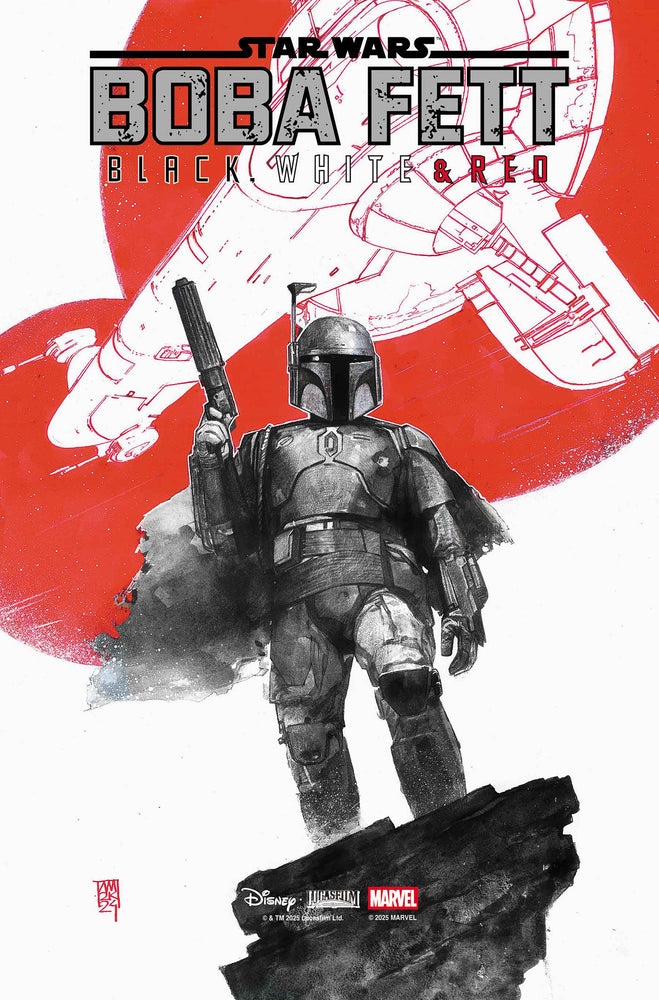 Star Wars: Boba Fett - Black, White & Red - Comics - Image - Pop Weasel