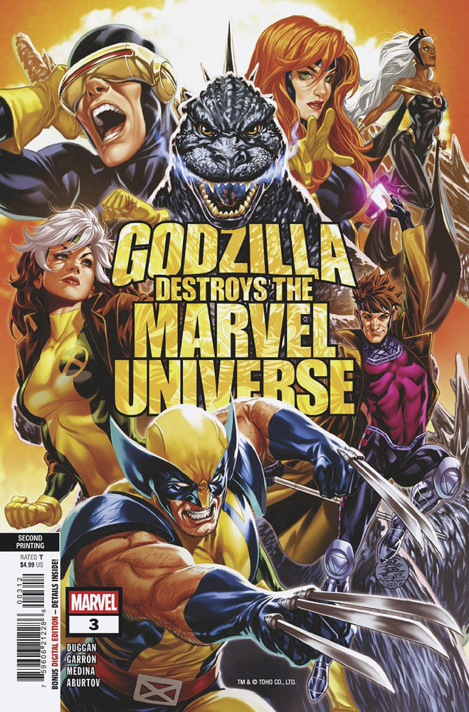 GODZILLA DESTROYS THE MARVEL UNIVERSE - Comics - Image - Pop Weasel